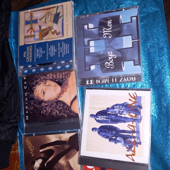 6 cds(1996 Grammy Nominees TLC all 4 one Boyz II Men Mariah Carey) - Picture 2 of 7